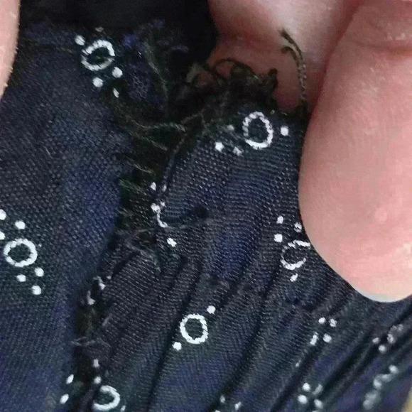 blue women's  skirt large - Picture 6 of 8